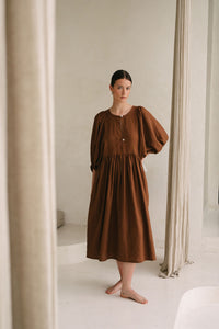 MAYA DRESS | Cotton Linen