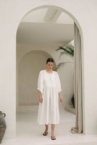 MAYA DRESS | Cotton Linen